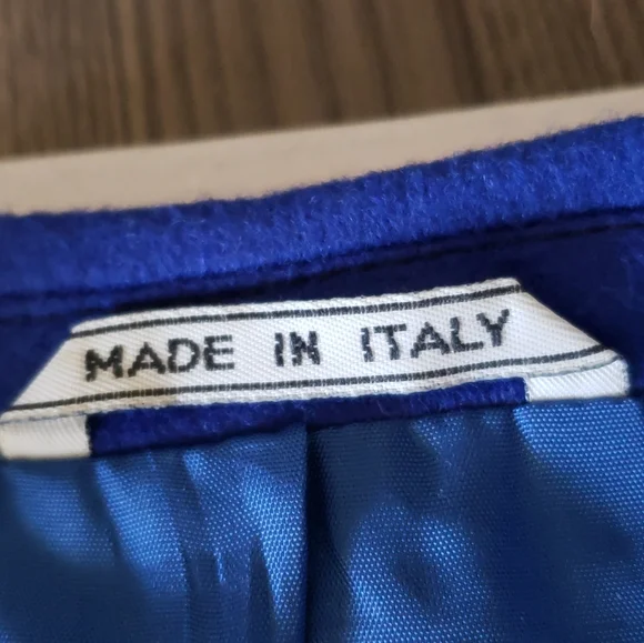 Men's Blue Blazer by Zanetti - Picture 10 of 16